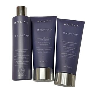 MONAT IR CLINICAL Thickening Shampoo Conditioner Set Reduce Hair Loss